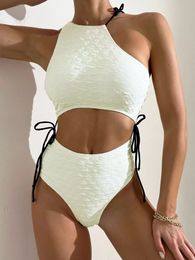 Swimwear Women Swimsuit Sexy Push Up Micro White Bikinis Set Swimming Suit Beachwear 2023 Summer Brazilian