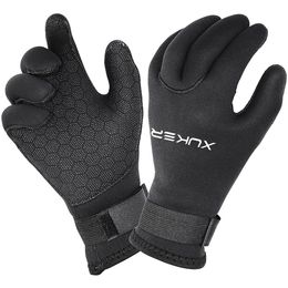 Beach accessories 3mm 5mm Neoprene Diving Gloves Keep Warm for Snorkelling Paddling Surfing Kayaking Canoeing Spearfishing Skiing Water Sports 230701