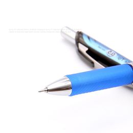Pens 6/10/12pcs Pentel BLN75 EnerGel Series Quickdrying Gel Ink Pens 0.5mm NeedlePoint Press Type Neutral Pen SmoothWritingSupplies