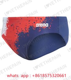 Men's Swimwear Spraypaint MaxLife Brief Swimsuit Competition Triangle swimsuit Beach Shorts Swimming Trunks Swim Jammer 230630