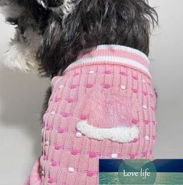 Dog Apparel Four Seasons Dog Sweater Fashion Brand Teddy Schnauzer Jarre Aero Corgi Pet Knitwear New Pet Clothes Quality