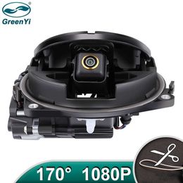 Car dvr Gold Fisheye 170° AHD 1080P Flip Emblem Reverse Backup Camera For VW Passat CC Golf 678 Magotan B6B7B8 Polo Beetle EOS TrocHKD230701