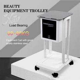 Beauty Trolley Stand Holder Rolling Cart Roller Wheel Aluminium Abs Trolley For Hydro Dermabrasion Rf Cavitation Ipl Machine177