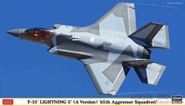 Aircraft Modle Hasegawa 02420 Aeroplane Model 1/72 F-35 Lightning II (A Veesion) 65th Aggressor Squadron Plastic Model Toys for Model Hobby DIYHKD230701