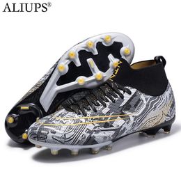 Safety Shoes ALIUPS Professional Size 34-45 Football Boots Men Children Kids Boys Soccer Shoes Sneakers Women Soccer Cleats Futsal 230630