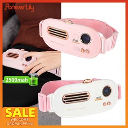 Other Massage Items Upgraded 3.0 Menstrual Heating Pad Compress Abdominal Massager 2500mAh Warm Uterus Belt Relieve Waist Back Pain Women Gift 230701