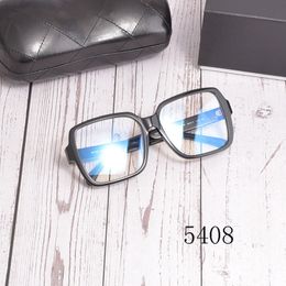 Sunglasses Frames High Quality Vintage Square Eyeglasses Frames CH5408 Brand Designer Aceate Reading Myopia Prescription Glasses Women Man 230630