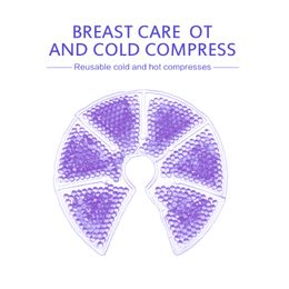 Breast Pad 1pcs Breast Cold Compress Nursing Pad To Relieve Milk Rise Nursing Mother Must Have Three-in-one Anti-galactorrhea Pad 230701