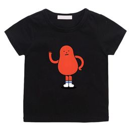 Clothing Sets STICKY MONSTER LAB Cute Manga Print Tshirts Kawaii Anime Tshirt 100 Cotton Teeshirt Regular Soft Boysgirls 230630