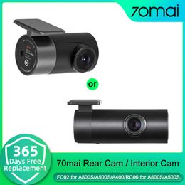 Car dvr Rear Dash RC06 70mai Interior Cam FC02 for A800S A500S A400HKD230701