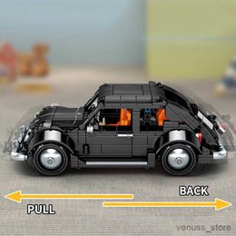 Blocks City Mechanical Black Vehicle Building Block Racing Car Toys Gift For Kid Boy Adult R230701