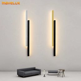 Lamps Aluminium LED Wall Lights For Bedside Stairway Foyer Kitchen Gallery Office Living Room Restaurant Indoor Simple Home FixturesHKD230701