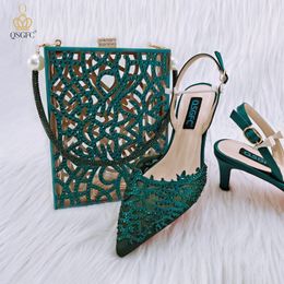 Sandals QSGFC Hollow Coral Pattern Design Fashionable And Elegant Wear Comfortable Ladies Pointed Toe Shoes Bag 230630