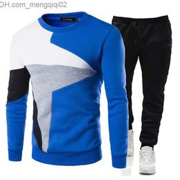 Men's Tracksuits Men's Tracksuit Cotton Hoodies Pants Two Piece Sets Casual Jogging Suits Outdoor Sweatshirt Set Sweatsuit Suit Male Z230701