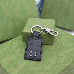 Designers Keychain Classic Letters Men Car Key Chain Womens Fashion Bag Pendant Brand Gold Buckle