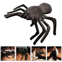 Dolls Spider Plush Toy Home Decoration Giant Birthday Gift Stuffed Animals Realistic 230630