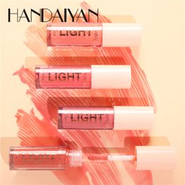 Handaiyan Lip Gloss Sexy Plump Glitter Crystal Jelly Red Nude Lipstick Liquid Waterproof Moisturise Oil Lipgloss Makeup