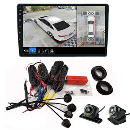 Car dvr 360° Camera 1080P AHD 225 Rear Front Left Right 360 Panoramic Accessories for Multimedia Android RadioHKD230701