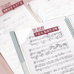 Folder Music Sheet File Paper Storage Folder Creative Change Spectrum A4 Letter Size Double Side Sheet Music Folder File Holding