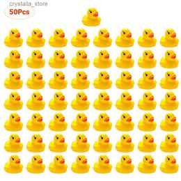 Baby Bath Ducks Swimming Pool Bath Toys Float Squeaky Sound Rubber Ducks Shower Water Toys for Childre Gifts L230518