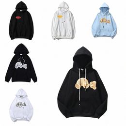 PLAMS Melek Tasarımcı Erkek Hoodie Hoodie Erkek Kadınlar için Kapüşonlu Külkü Top Bahar Palganel Sweatshirt Erkek Moda Bear Plam Angle 661