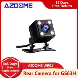 Car dvr AZDOME Rear View Camera 25mm (4Pin) Jack Video Port With LED Night Vision For GS63H M06 Dash Cam WaterproofHKD230701