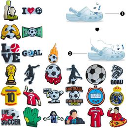 Cartoon Accessories Pattern Shoe Charm For Clog Jibbitz Bubble Slides Sandals Pvc Decorations Christmas Birthday Gift Party Favours F Otd3Q