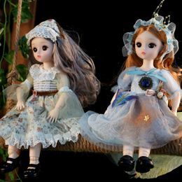 Dolls Dressing Doll Gift Box Girls' Toy Singing Wedding Dress Little Princess Children's Birthday Toys 230630