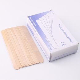 Appliances 100pcs Disposable Wooden Waxing Stick Wax Bean Wiping Wax Tool Hair Removal Cream Beauty Bar Body Beauty Tool Tongue Depressor