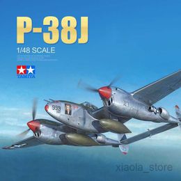 Aircraft Modle Tamiya 61123 Airplane Model 1/48 Scale Aircraft Lockheed(R) P-38J Lightning Bomber Military Model for Model Hobby DIYHKD230701