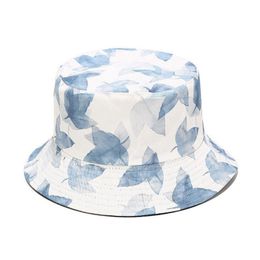 Unisex Summer Reversible Harajuku Bucket Hat Cartoon Carrot Cactus Graffiti Printed Hip Hop Outdoor Personality Drop Shipping