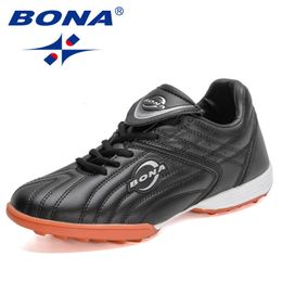 Safety Shoes BONA Designers Style Soccer Shoes Men Lace Up Football Boots Man Sport Jogging Footwear Mansculino Comfortable 230630