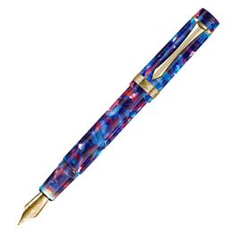 Pens LIY (Live In You) Mountain Series Resin Celluloid Fountain Pen Schmidt Fine Nib Converter Awesome Writing Pen Gift Collection