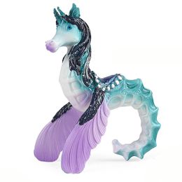 Action Toy Figures Seahorse Submarine Animal Ornaments Children's Cognitive Simulation Solid Marine Life Model 230630