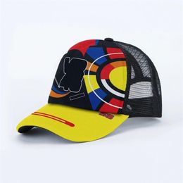 Motorcycle baseball cap subnet cap cross-country motorcycle flat hat cap F1 racing cap