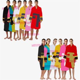 Mens Luxury classic cotton bathrobe men and women brand sleepwear kimono warm bath robes home wear unisex bathrobes klw1739336z