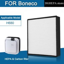 Purifiers A681 Hepa Carbon Filter for Boneco Humidifier & Air Purifier H680 Replacement Highly Efficient Particle Filter