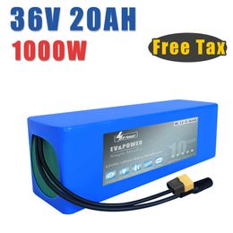 36V 20Ah Battery Pack 500W 1000W BMS High Power 42V Ebike electric bicycle Battery