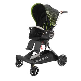 Strollers# Baby stroller fold can sit and lie down Lightweight Stroller Portable Newborn High view Shock absorption baby pram L230625 Q240429