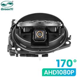 Car dvr GreenYi 170° AHD 1080P Badge Flip Emblem Rear View Camera For VW Golf Polo CC Beetle Magotan B6 B7L B8 EOS Troc Passat R CarHKD230701