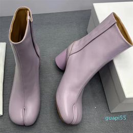 Designer Stivaletti Boot Designer Women Fashion Boots Platform Nappa Calfskin Walk Show Roman Thick Heels Boots