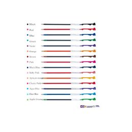 Pens LifeMaster 6pcs/lot Pilot HiTecC Coleto Gel Multi Pen Refill 0.3 mm Black/Blue/Red/ 15 Colours available