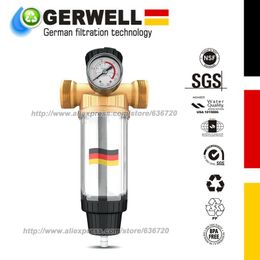 Purifiers German Technology Pre Filter (wsp70) Reusable Whole House Spin Down Sediment Water Filter 40 Micron 1/2+1 "&3/4"+1 "
