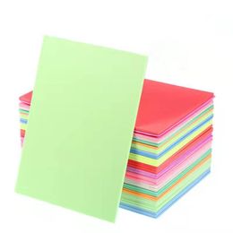 8 Colours of thickened blow Moulded board for children's DIY handmade decorative paper engraving materials