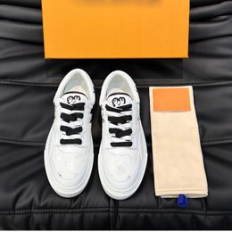 Brand-name casual shoes white sneakers casual shoes canvas sneakers women's flat shoes platform shoes Logo white black M leather Q high-grade suede women's lace-up men