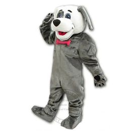 High Quality Custom Plush Grey Dog Mascot Costume Birthday Party Cartoon costumes