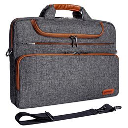 Laptop Bags Mutiluse Sleeve With Handle For 10" 13" 14" 156" 17" Inch Notebook Computer Bag Enough Space 230701