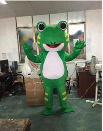 2023 factory hot Frog mascot costume Frog mascotter cartoon fancy dress costume Halloween Fancy Dress Christmas for Party