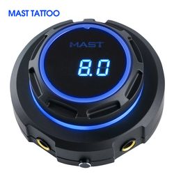 Permanent Makeup Power Mast Power Supply Two Model OLED Round Display Screen For Permanent Make Up Tattoo Machines Tattoo Supplies Tattoo Power Supply 230701