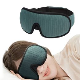 Sleep Masks 3D Sleeping Mask Blocking Light Breathable Soft Padded for Eyes Blindfold Eye Cover Eyepatch 230701